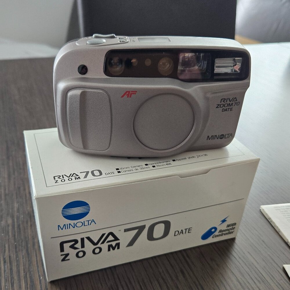 Minolta Riva Zoom 70 Camera - NIB